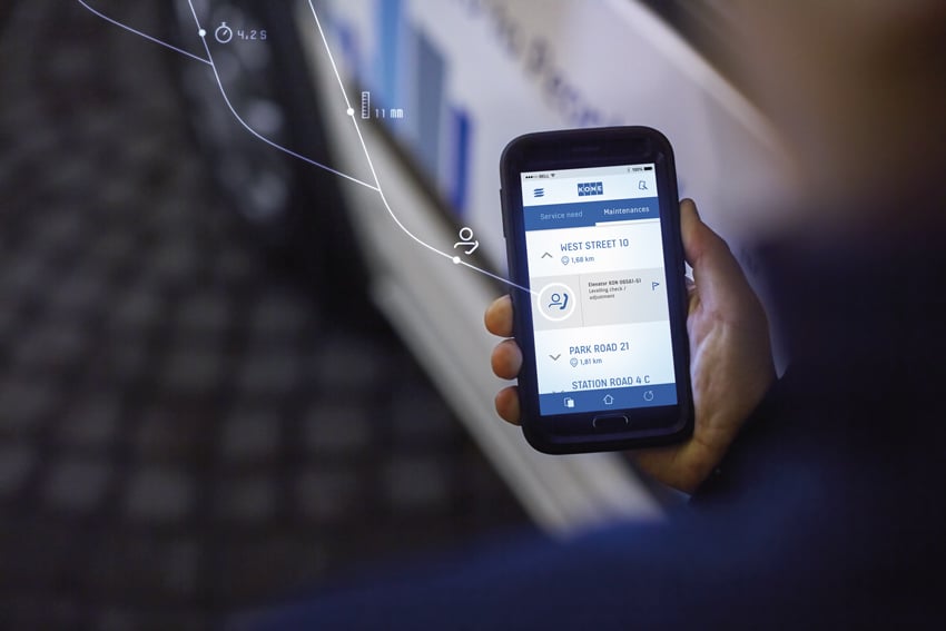 Illustrasjonsbilde_Serviceteknikkere-får-automatisk-beskjed-på-sin-telefon-når-heisen-trenger-tilsyn_web
